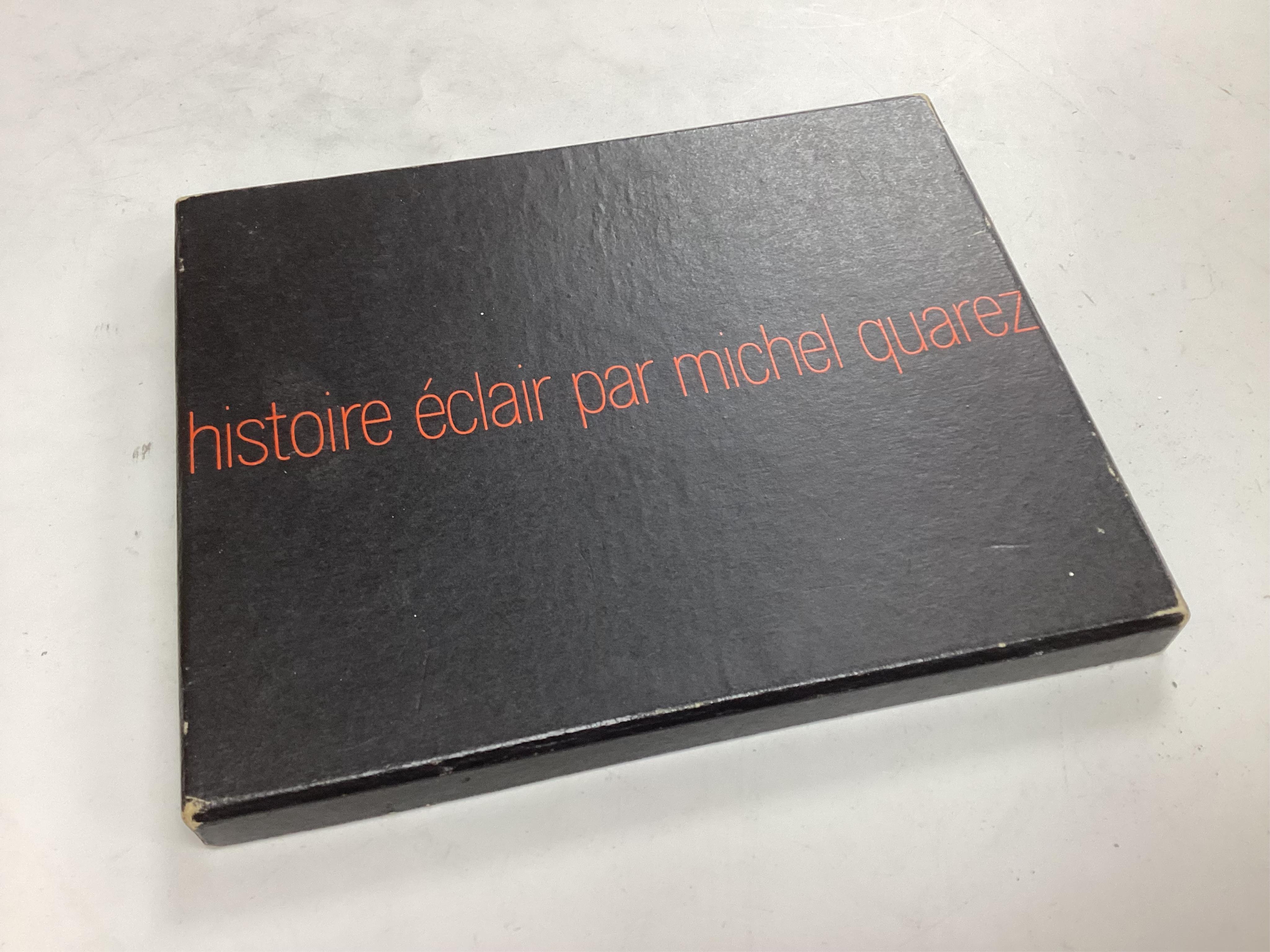 Poster Art: An Histoire Eclair par Michel Quarez, single volume in original box